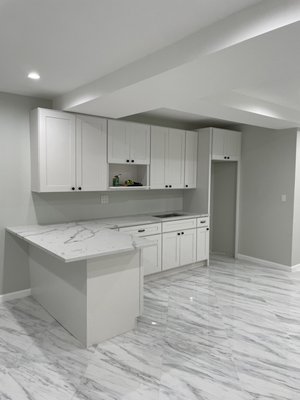 Basement Remodel - Looking to add more space to your home? A basement remodel is a great way to do just that! Our expert team can transform your basement into a functional living space that meets your family's needs.
From a home theater to a guest room, the possibilities are endless. Our team will work with you to design a space that fits your lifestyle and budget. We use high-quality materials and the latest techniques to ensure that your remodel is built to last.
Don't let your basement go to waste. Contact us today to schedule a consultation and learn how a basement remodel can add value to your home and improve your quality of life. Basement Remodel - Looking to add more space to your home? A basement remodel is a great way to do just that! Our expert team can transform your basement into a functional living space that meets your family's needs.
From a home theater to a guest room, the possibilities are endless. Our team will work with you to design a space that fits your lifestyle and budget. We use high-quality materials and the latest techniques to ensure that your remodel is built to last.
Don't let your basement go to waste. Contact us today to schedule a consultation and learn how a basement remodel can add value to your home and improve your quality of life.