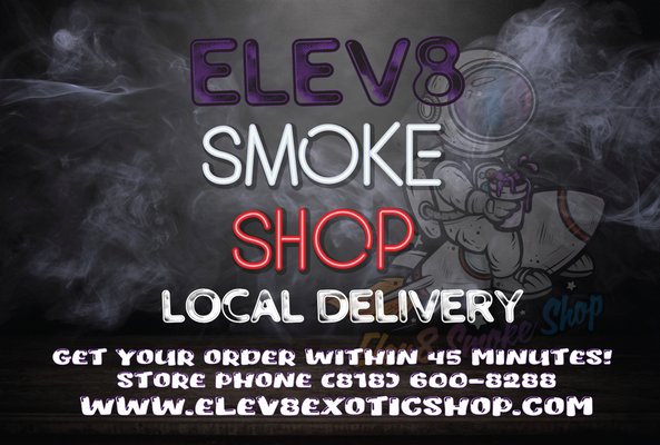 Local Delivery - 🌿🚚 Are you tired of running out of your favorite smoking products? 😩 Don't worry, we've got you covered with our convenient local delivery service! 📦🔥 Sit back, relax, and let us bring the goods right to your doorstep. 🏠💨 #LocalDelivery #SmokeShop #Yelp #ConvenienceIsKey Local Delivery - 🌿🚚 Are you tired of running out of your favorite smoking products? 😩 Don't worry, we've got you covered with our convenient local delivery service! 📦🔥 Sit back, relax, and let us bring the goods right to your doorstep. 🏠💨 #LocalDelivery #SmokeShop #Yelp #ConvenienceIsKey