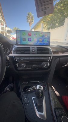 Actualización de pantalla BMW 320i 2017 - Se le actualizó a este bonito BMW 320 año 2017, una pantalla de 12. un pulgadas con Apple CarPlay Actualización de pantalla BMW 320i 2017 - Se le actualizó a este bonito BMW 320 año 2017, una pantalla de 12. un pulgadas con Apple CarPlay