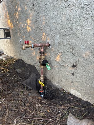 Whole house repipe from galvanized to copper. - This older home had all galvanized piping which is very bad for your health as it can contain rust, lead, and other hazardous substances that will get into your potable water. We repiped the water supply of the entire home starting at the main shut off with all new copper piping leaving this customer with fresh clean h20. Whole house repipe from galvanized to copper. - This older home had all galvanized piping which is very bad for your health as it can contain rust, lead, and other hazardous substances that will get into your potable water. We repiped the water supply of the entire home starting at the main shut off with all new copper piping leaving this customer with fresh clean h20.