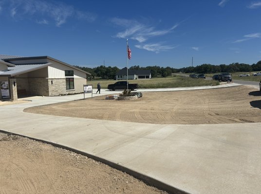 Driveways in Bulverde - This was a project for a soldier who suffered in the war and it was an honor to see him h Driveways in Bulverde - This was a project for a soldier who suffered in the war and it was an honor to see him h