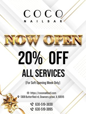 COCO NAIL BAR - DOWNERS GROVE - 140 Photos & 21 Reviews - 1308
