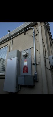NEW SUB PANEL AND EV CHARGER INSTALLATION - New sub panel and EV charger installation. 80’ from main panel. Metal conduit 1-1/2”.