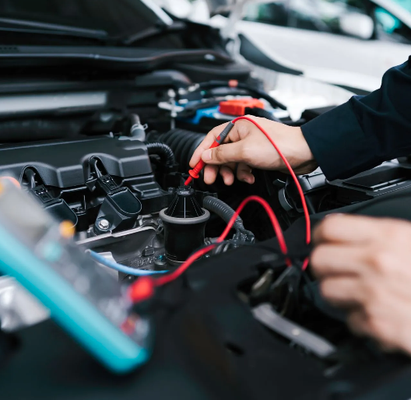 Electrical & Diagnostics: Precision Solutions for Modern Cars - Today’s vehicles depend on advanced electronics for everything from starting the engine to powering safety features and infotainment systems. At Crank-N-Go Automotive in Jackson, MI, our ASE-certified experts tackle electrical repairs, advanced diagnostics, and manufacturer programming for all makes and models. Whether you’re facing flickering lights, warning indicators, performance issues, or need key fob or ECU reprogramming, we use cutting-edge tools to find and fix problems fast—restoring your vehicle’s reliability and performance. Keep your car running at its best—schedule electrical or diagnostics service with Crank-N-Go Automotive today! Electrical & Diagnostics: Precision Solutions for Modern Cars - Today’s vehicles depend on advanced electronics for everything from starting the engine to powering safety features and infotainment systems. At Crank-N-Go Automotive in Jackson, MI, our ASE-certified experts tackle electrical repairs, advanced diagnostics, and manufacturer programming for all makes and models. Whether you’re facing flickering lights, warning indicators, performance issues, or need key fob or ECU reprogramming, we use cutting-edge tools to find and fix problems fast—restoring your vehicle’s reliability and performance. Keep your car running at its best—schedule electrical or diagnostics service with Crank-N-Go Automotive today!
