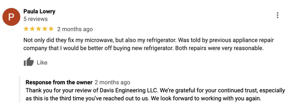 * 5 STAR CUSTOMER REVIEWS* - Reviews from another site