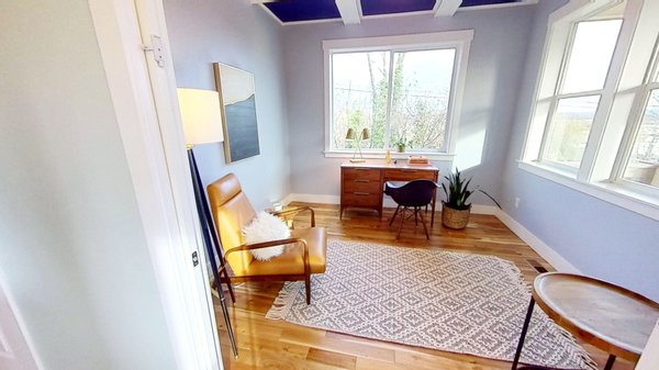8121 N Mississippi Ave , Portland, OR 97217 USA - Lovely 2014 Old Portland Style home with modern floor plan. Main floor has home office, dining room, half bath and mudroom storage off back door. Kitchen, living room in great room concept including built ins with new slider door to new deck and fenced yard. Second floor has mountain views, generous bedrooms including primary suite, hall storage, and utility room. Large covered front and back porch PLUS second story balcony off primary bedroom. Built to Earth Advantage Gold Star standard. 8121 N Mississippi Ave , Portland, OR 97217 USA - Lovely 2014 Old Portland Style home with modern floor plan. Main floor has home office, dining room, half bath and mudroom storage off back door. Kitchen, living room in great room concept including built ins with new slider door to new deck and fenced yard. Second floor has mountain views, generous bedrooms including primary suite, hall storage, and utility room. Large covered front and back porch PLUS second story balcony off primary bedroom. Built to Earth Advantage Gold Star standard.