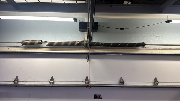 Full System Upgrade wooden garage door - This wooden garage door was struggling with just 2 springs ❌
We upgraded it to a 4-spring system ✅

💪 What that means for the customer:
• Smoother operation
• Less stress on the opener
• Longer lifespan for the door
• Better balance & safety