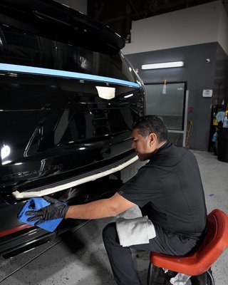 Ceramic Coating Application on Cadillac Escalade - This Cadillac came to us looking for a longer-lasting way to protect the paint compared to traditional wax. After discussing the customer’s goals, we recommended a professional ceramic coating to help preserve the vehicle’s finish against Arizona’s harsh sun, UV exposure, and everyday contaminants.
Unlike wax that wears off relatively quickly, ceramic coating provides longer-term protection while enhancing gloss and making routine maintenance much easier. The hydrophobic properties also help repel water, dirt, and debris, keeping the vehicle cleaner for longer periods of time.
Our team carefully prepared the paint before applying the ceramic coating to ensure the best possible bond, durability, and finish. The end result was a deeper shine, added protection, and a cleaner look that will be much easier for the customer to maintain moving forward.
📍Gutierrez Window Tint – Phoenix, AZ Ceramic Coating Application on Cadillac Escalade - This Cadillac came to us looking for a longer-lasting way to protect the paint compared to traditional wax. After discussing the customer’s goals, we recommended a professional ceramic coating to help preserve the vehicle’s finish against Arizona’s harsh sun, UV exposure, and everyday contaminants.
Unlike wax that wears off relatively quickly, ceramic coating provides longer-term protection while enhancing gloss and making routine maintenance much easier. The hydrophobic properties also help repel water, dirt, and debris, keeping the vehicle cleaner for longer periods of time.
Our team carefully prepared the paint before applying the ceramic coating to ensure the best possible bond, durability, and finish. The end result was a deeper shine, added protection, and a cleaner look that will be much easier for the customer to maintain moving forward.
📍Gutierrez Window Tint – Phoenix, AZ
