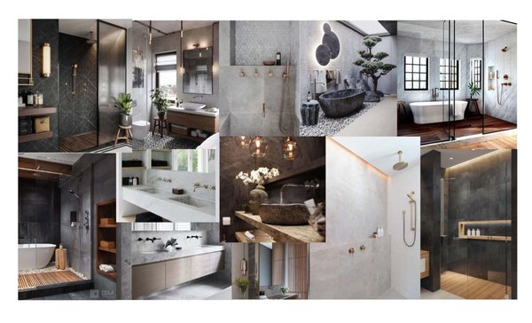 Zen Bathroom Remodel - Spa-like zen minimalist bathroom