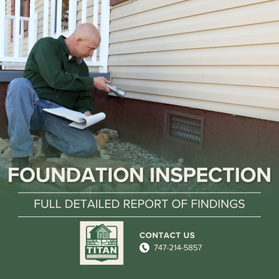 Foundation Inspection - Get your free foundation inspection today. Your foundation is the backbone of your home. Small cracks, uneven floors, or sticking doors may be early warning signs of bigger problems. Our expert team provides thorough, no-obligation inspections to protect your home before minor issues turn costly.