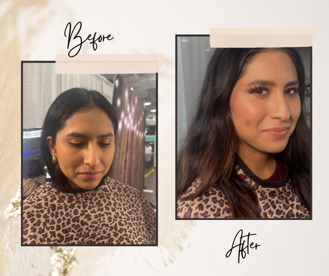 Before & After Make-Up - Atmosphere Skin Sanctuary offers expert professional makeup for your special event.