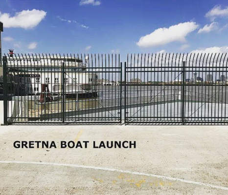 Gretna Boat Launch - Custom gate