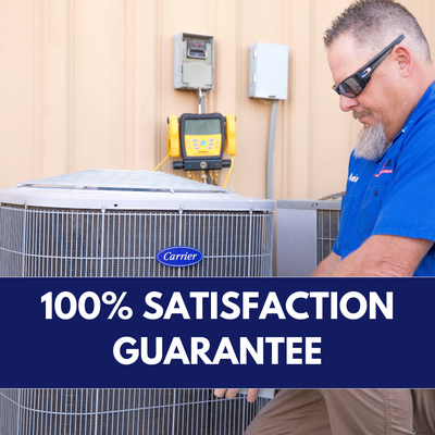 100% satisified! - If you are not 100% satisfied with our work we will fix the problem or refund your money!
