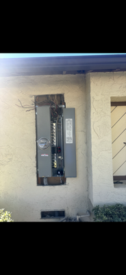 Electrical Panel Service - Troubleshooting and repairing key electrical components of a residential air conditioning system. Technicians performed a detailed inspection of the electrical panel and outdoor condenser unit to identify wiring issues, verify system performance, and restore reliable cooling operation.