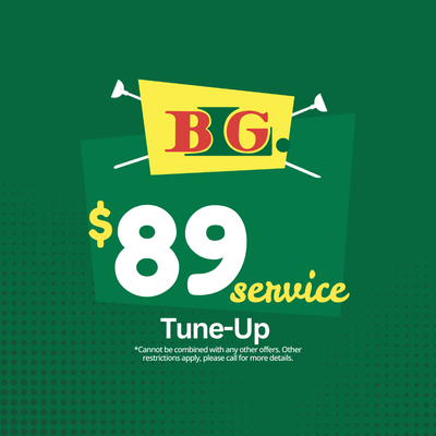 $89 Tune-Up Service - *Cannot be combined with any other offers. Other restrictions apply, please call for more details.