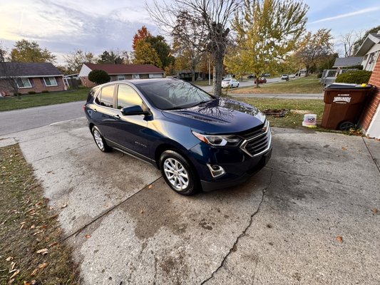 Detail on a 2021 Chevy equinox - Another one of our amazing details Detail on a 2021 Chevy equinox - Another one of our amazing details