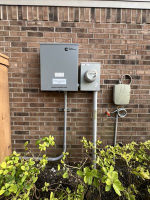 Transfer Switch Installations - We install automatic transfer switches (ATS) that seamlessly connect to whole-home standby generators and automatically restore power when an outage occurs. An automatic transfer switch continuously monitors utility power and instantly transfers your home or business to generator power the moment the grid goes down—without any homeowner involvement. Once utility power is restored, the system safely switches back and shuts the generator down. We handle the full installation, including proper load calculations, panel integration, wiring, and code-compliant setup to ensure safe, reliable operation. Our goal is to provide a true hands-free backup power solution that keeps your property protected during hurricanes, freeze events, and unexpected outages. Transfer Switch Installations - We install automatic transfer switches (ATS) that seamlessly connect to whole-home standby generators and automatically restore power when an outage occurs. An automatic transfer switch continuously monitors utility power and instantly transfers your home or business to generator power the moment the grid goes down—without any homeowner involvement. Once utility power is restored, the system safely switches back and shuts the generator down. We handle the full installation, including proper load calculations, panel integration, wiring, and code-compliant setup to ensure safe, reliable operation. Our goal is to provide a true hands-free backup power solution that keeps your property protected during hurricanes, freeze events, and unexpected outages.