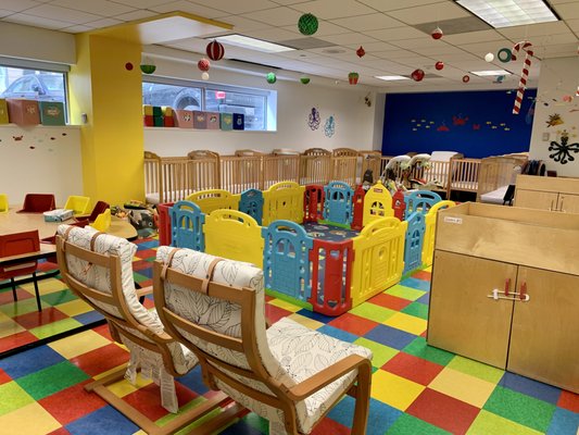 Potomac River Pirates - This is the infant room for Capital Kids DC. Infants are typically in this classroom from 12 weeks old to 1 year old before moving on to our M Street Monkeys classroom! Potomac River Pirates - This is the infant room for Capital Kids DC. Infants are typically in this classroom from 12 weeks old to 1 year old before moving on to our M Street Monkeys classroom!