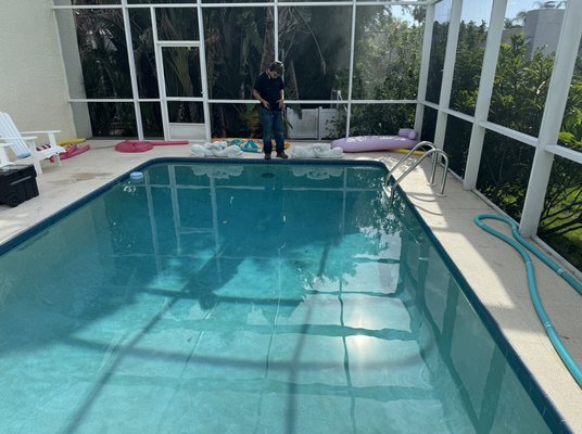 Broken pool return line. Cracked in pool wall. - Leak Ops was contacted to locate a leak on the swimming pool. This pool had a leak one year prior on one of the spa lines. Upon inspecting all areas of the pool, we located a leak on one of the return lines and with our camera we were able to inspect and locate the leak. This particular leak sheared off just inside of the pool wall, approximately 6 inches in from the inside of the pool. We marked the location of the leak and we were able to get it dug up and repaired  Broken pool return line. Cracked in pool wall. - Leak Ops was contacted to locate a leak on the swimming pool. This pool had a leak one year prior on one of the spa lines. Upon inspecting all areas of the pool, we located a leak on one of the return lines and with our camera we were able to inspect and locate the leak. This particular leak sheared off just inside of the pool wall, approximately 6 inches in from the inside of the pool. We marked the location of the leak and we were able to get it dug up and repaired 