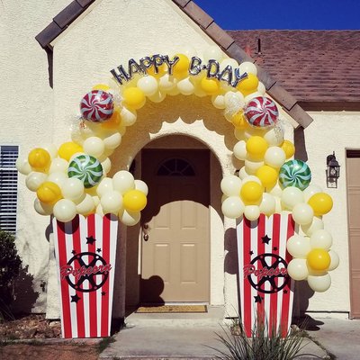 Arches - We have everything from basic spiral arches to custom designer arches available Arches - We have everything from basic spiral arches to custom designer arches available
