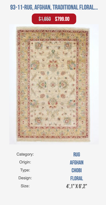Traditional Floral Design Rugs - #1 leader of imported rugs in Vancouver! Visit our website for more inventory! Traditional Floral Design Rugs - #1 leader of imported rugs in Vancouver! Visit our website for more inventory!