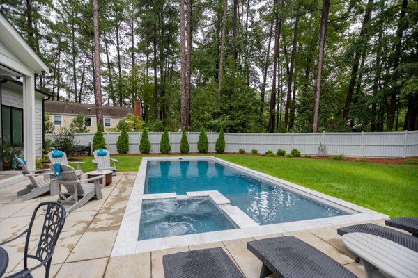 Poolwith built in spa and splash deck - The Ultimate 35 by Leisure Pools is the perfect fusion of luxury, functionality, and modern design, making it an ideal choice for homeowners who want a backyard oasis that is both stylish and practical. Designed with precision and built from high-quality fiberglass, the Ultimate 35 offers a premium swimming experience that caters to relaxation, entertainment, and family fun.
Key Features:
Built-In Spa: The Ultimate 35 comes with an integrated spa area that allows you to enjoy hydrotherapy and unwind after a long day. The spa is designed with ergonomic seating and strategically placed jets for maximum comfort and therapeutic benefits.
Spacious Swim Area: With its generous dimensions, this pool provides plenty of room for swimming, exercise, or simply floating in comfort. Whether it’s casual laps or playful activities with kids, the swim area is versatile enough to meet every need.
Splash Deck / Ledge: The built-in tanning ledge, also known as a splash deck, is perfect for lounging in the sun, enjoying cool shallow water, or entertaining friends and family. It serves as a safe, comfortable space for children while adding an elegant visual feature to the pool.
Integrated Benches and Steps: The Ultimate 35 includes built-in benches and wide steps for easy entry and exit, creating a user-friendly environment suitable for all ages. This thoughtful design enhances safety without compromising style.
Modern Design: The sleek rectangular shape with clean lines ensures that the pool complements a wide variety of backyard landscapes. Its contemporary aesthetic makes it suitable for both modern and classic home designs.
Durability and Low Maintenance: Crafted from high-quality fiberglass with advanced composite materials, the Ultimate 35 is designed to last for decades. It is resistant to stains, algae, and wear, minimizing the time and effort required for maintenance.
Customizable Options: Leisure Pools offers a variety of gel-coat colors, allowing homeowners to match the pool’s finish with their outdoor décor and personal style. From classic blues to elegant greys, the customization options make each pool unique.
Why Choose the Ultimate 35?
The Ultimate 35 is ideal for homeowners looking for an all-in-one solution that combines a swimming pool and spa with luxurious features like tanning ledges and ergonomic benches. It provides a resort-style experience right in your backyard, turning ordinary outdoor space into a private retreat. With a lifetime structural warranty, you can enjoy peace of mind knowing your investment is protected.
Perfect For:
Families who want a safe and versatile pool for children and adults
Entertaining guests with a pool that includes lounging and spa areas
Homeowners seeking low-maintenance, durable, and stylish fiberglass pools
Anyone wanting a backyard transformation that combines beauty, functionality, and relaxation
Installation by Sensassion Pool & Spa:
At Sensassion Pool & Spa in West Palm Beach, FL, we specialize in the installation of Leisure Pools, including the Ultimate 35. Our licensed and insured team handles everything from design to installation, ensuring a smooth, fast, and professional process. We work closely with clients to customize the pool to their backyard, lifestyle, and personal preferences.
📍 Address: 2550 Okeechobee Blvd, West Palm Beach, FL
📞 Phone: 561-685-1315
Bring the ultimate luxury experience to your backyard with the Ultimate 35 — a pool designed for relaxation, entertainment, and lifelong enjoyment Poolwith built in spa and splash deck - The Ultimate 35 by Leisure Pools is the perfect fusion of luxury, functionality, and modern design, making it an ideal choice for homeowners who want a backyard oasis that is both stylish and practical. Designed with precision and built from high-quality fiberglass, the Ultimate 35 offers a premium swimming experience that caters to relaxation, entertainment, and family fun.
Key Features:
Built-In Spa: The Ultimate 35 comes with an integrated spa area that allows you to enjoy hydrotherapy and unwind after a long day. The spa is designed with ergonomic seating and strategically placed jets for maximum comfort and therapeutic benefits.
Spacious Swim Area: With its generous dimensions, this pool provides plenty of room for swimming, exercise, or simply floating in comfort. Whether it’s casual laps or playful activities with kids, the swim area is versatile enough to meet every need.
Splash Deck / Ledge: The built-in tanning ledge, also known as a splash deck, is perfect for lounging in the sun, enjoying cool shallow water, or entertaining friends and family. It serves as a safe, comfortable space for children while adding an elegant visual feature to the pool.
Integrated Benches and Steps: The Ultimate 35 includes built-in benches and wide steps for easy entry and exit, creating a user-friendly environment suitable for all ages. This thoughtful design enhances safety without compromising style.
Modern Design: The sleek rectangular shape with clean lines ensures that the pool complements a wide variety of backyard landscapes. Its contemporary aesthetic makes it suitable for both modern and classic home designs.
Durability and Low Maintenance: Crafted from high-quality fiberglass with advanced composite materials, the Ultimate 35 is designed to last for decades. It is resistant to stains, algae, and wear, minimizing the time and effort required for maintenance.
Customizable Options: Leisure Pools offers a variety of gel-coat colors, allowing homeowners to match the pool’s finish with their outdoor décor and personal style. From classic blues to elegant greys, the customization options make each pool unique.
Why Choose the Ultimate 35?
The Ultimate 35 is ideal for homeowners looking for an all-in-one solution that combines a swimming pool and spa with luxurious features like tanning ledges and ergonomic benches. It provides a resort-style experience right in your backyard, turning ordinary outdoor space into a private retreat. With a lifetime structural warranty, you can enjoy peace of mind knowing your investment is protected.
Perfect For:
Families who want a safe and versatile pool for children and adults
Entertaining guests with a pool that includes lounging and spa areas
Homeowners seeking low-maintenance, durable, and stylish fiberglass pools
Anyone wanting a backyard transformation that combines beauty, functionality, and relaxation
Installation by Sensassion Pool & Spa:
At Sensassion Pool & Spa in West Palm Beach, FL, we specialize in the installation of Leisure Pools, including the Ultimate 35. Our licensed and insured team handles everything from design to installation, ensuring a smooth, fast, and professional process. We work closely with clients to customize the pool to their backyard, lifestyle, and personal preferences.
📍 Address: 2550 Okeechobee Blvd, West Palm Beach, FL
📞 Phone: 561-685-1315
Bring the ultimate luxury experience to your backyard with the Ultimate 35 — a pool designed for relaxation, entertainment, and lifelong enjoyment