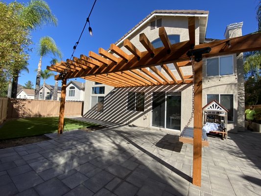 Pergola Projects - From small to large pergolas we can design the right one for you!