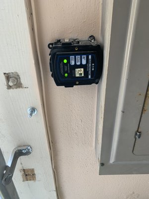 Ash Garage receptacle and lighting - Ash added a GFCI to protect him and his family for lightning protection for his devices in his home Ash Garage receptacle and lighting - Ash added a GFCI to protect him and his family for lightning protection for his devices in his home