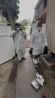 Drain Repair - This repair was made for a client who was experiencing a sewer smell underneath the home inside the crawlspace. We fixed the pipe the same day. She was very happy with the emergency service