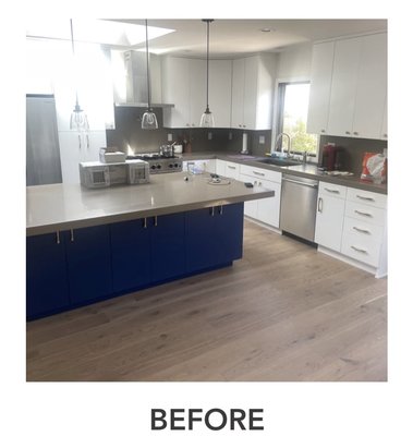 KITCHEN COUNTER DEMOLITION EXPERTS - We offer kitchen counters demolition services. 
Here are the before and afters of our protects