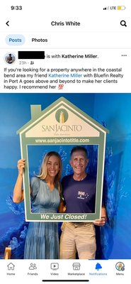 Happy client review!! - We love making our client’s beach house dreams a (sea) breeze! Happy client review!! - We love making our client’s beach house dreams a (sea) breeze!