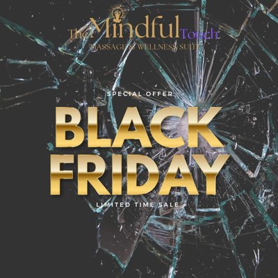 Black Friday Specials! - Experience self-care on another level in our tranquil, private oasis, where relaxation and rejuvenation await. Take advantage of this Black Friday offer and discover the ultimate in wellness and relaxation.