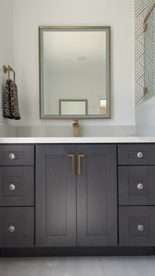 Bathroom Remodel - Chula Vista - Look at this stunning full-bathroom remodel! We love doing upgrades like this so we can transform our customer's space into something they love!