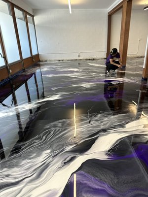 Shop I did In Redwood City - This floor was done for a shop in Redwood City, just beautiful 🤩 Shop I did In Redwood City - This floor was done for a shop in Redwood City, just beautiful 🤩