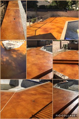 Concrete Resurfacing/ Overlays/ Stain & Seal/ Grind & Seal/ New Concrete pour... - Our services consist of the following: Garage epoxy flakes systems, resurfacing all around concrete, concrete overlays, stain and seal exterior and interior concrete flooring, grind and seal, metallic epoxy flooring, self leveling, pouring new concrete, new asphalt, pressure washing, removing existing coating. Concrete Resurfacing/ Overlays/ Stain & Seal/ Grind & Seal/ New Concrete pour... - Our services consist of the following: Garage epoxy flakes systems, resurfacing all around concrete, concrete overlays, stain and seal exterior and interior concrete flooring, grind and seal, metallic epoxy flooring, self leveling, pouring new concrete, new asphalt, pressure washing, removing existing coating.