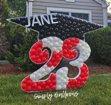 Graduation Displays - Elevate your grad's celebration with our stunning balloon arrangements!
From small delivery pieces to custom-designed setups, we've got everything you need to make their day unforgettable. Graduation Displays - Elevate your grad's celebration with our stunning balloon arrangements!
From small delivery pieces to custom-designed setups, we've got everything you need to make their day unforgettable.