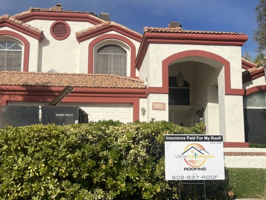 Re-roof in Mesa - This was the original underlayment 25 years. We strip the roof come pleat Lee and install the double layer G 40. Re-roof in Mesa - This was the original underlayment 25 years. We strip the roof come pleat Lee and install the double layer G 40.