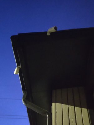 Solar Cameras installed - recently had problems with somebody stealing packages off the porch.  The  homeowner decided to install cameras. Called me for the price I  showed up the same day completed the estimate and installed it.