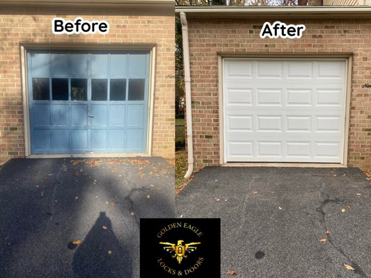 Garage Door Installation - Our garage door technician's team installed a new garage door for one of our customers in PA. Garage Door Installation - Our garage door technician's team installed a new garage door for one of our customers in PA.