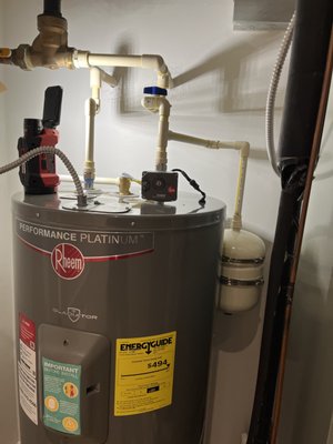 Water Heater Installations - Tank and tankless water heater installations and repairs.  Having trouble with inconsistent hot water or a failing water heater?  Whether you need a new installation or a repair, count on us for reliable hot water every time you turn on the tap.