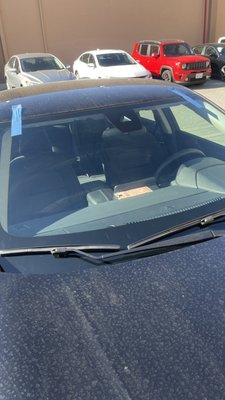Nissan Altima 2022 - Windshield replacement and recalibration Nissan Altima 2022 - Windshield replacement and recalibration