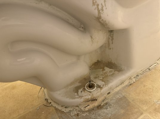 Bathroom deep clean - “Taking on a decade of built-up grime in this bathroom! 🧼✨ When it comes to giving spaces a fresh start, no challenge is too big for The Clean Bee. From stubborn soap scum to hard-to-reach nooks, I’m transforming this bathroom into a spotless, refreshed haven. It’s all about attention to detail and the satisfaction of bringing life back to neglected spaces. Ready for your own deep clean? Let’s make it happen!”