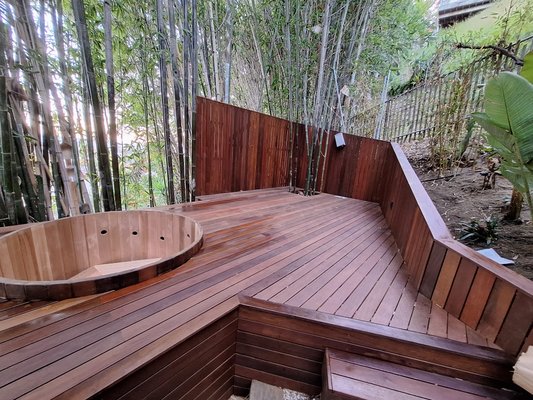Ipe brazilian wood deck built by flash decking builders - This deck was done in the North Hollywood Area Ipe brazilian wood deck built by flash decking builders - This deck was done in the North Hollywood Area