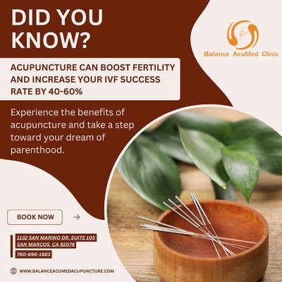 Fertility Support, IVF support - Acupuncture and Chinese herbal medicine have been used for centuries to enhance fertility and are increasingly integrated with modern fertility treatments like IVF (In Vitro Fertilization). This combination harnesses the strengths of Traditional Chinese Medicine (TCM) to support reproductive health and improve the chances of conception.
**How They Work Together**
1. **Acupuncture's Role**: Acupuncture involves inserting fine needles into specific points on the body to stimulate energy flow, or "Qi," and improve overall health. For fertility, acupuncture promotes blood circulation to the reproductive organs, regulates hormonal imbalances, and reduces stress—key factors in supporting conception. It also helps improve the uterine lining, enhancing the chances of successful embryo implantation during IVF.
2. **Chinese Herbs' Role**: Chinese herbal medicine complements acupuncture by addressing internal imbalances that may hinder fertility. Customized herbal formulas are designed to regulate the menstrual cycle, improve egg quality, enhance the function of the ovaries and uterus, and balance hormone levels. They nourish the body from within, providing essential nutrients to support reproductive health.
**Why They Enhance IVF Outcomes**
1. **Improved Uterine Environment**: Acupuncture and herbs work synergistically to enhance the uterine environment, promoting healthy blood flow and a more receptive endometrium for embryo implantation.
2. **Hormonal Balance**: The combination helps regulate hormones, which can be crucial for stimulating the ovaries to produce healthy eggs in IVF treatments.
3. **Stress Reduction**: IVF can be emotionally and physically stressful. Acupuncture's stress-relieving effects help calm the nervous system, reduce anxiety, and promote relaxation, which is beneficial for conception.
4. **Enhanced Egg Quality**: Chinese herbs, rich in nutrients, support egg quality and ovarian function, optimizing the body’s ability to produce viable eggs for IVF.
In summary, acupuncture and Chinese herbs work hand-in-hand to create a balanced and nurturing environment for fertility, both naturally and in conjunction with IVF, by addressing the root causes of infertility while supporting the body’s overall reproductive health. Fertility Support, IVF support - Acupuncture and Chinese herbal medicine have been used for centuries to enhance fertility and are increasingly integrated with modern fertility treatments like IVF (In Vitro Fertilization). This combination harnesses the strengths of Traditional Chinese Medicine (TCM) to support reproductive health and improve the chances of conception.
**How They Work Together**
1. **Acupuncture's Role**: Acupuncture involves inserting fine needles into specific points on the body to stimulate energy flow, or "Qi," and improve overall health. For fertility, acupuncture promotes blood circulation to the reproductive organs, regulates hormonal imbalances, and reduces stress—key factors in supporting conception. It also helps improve the uterine lining, enhancing the chances of successful embryo implantation during IVF.
2. **Chinese Herbs' Role**: Chinese herbal medicine complements acupuncture by addressing internal imbalances that may hinder fertility. Customized herbal formulas are designed to regulate the menstrual cycle, improve egg quality, enhance the function of the ovaries and uterus, and balance hormone levels. They nourish the body from within, providing essential nutrients to support reproductive health.
**Why They Enhance IVF Outcomes**
1. **Improved Uterine Environment**: Acupuncture and herbs work synergistically to enhance the uterine environment, promoting healthy blood flow and a more receptive endometrium for embryo implantation.
2. **Hormonal Balance**: The combination helps regulate hormones, which can be crucial for stimulating the ovaries to produce healthy eggs in IVF treatments.
3. **Stress Reduction**: IVF can be emotionally and physically stressful. Acupuncture's stress-relieving effects help calm the nervous system, reduce anxiety, and promote relaxation, which is beneficial for conception.
4. **Enhanced Egg Quality**: Chinese herbs, rich in nutrients, support egg quality and ovarian function, optimizing the body’s ability to produce viable eggs for IVF.
In summary, acupuncture and Chinese herbs work hand-in-hand to create a balanced and nurturing environment for fertility, both naturally and in conjunction with IVF, by addressing the root causes of infertility while supporting the body’s overall reproductive health.