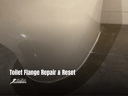 Toilet Flange Repair & Toilet Reset – Miami Beach, FL - Joe Cole Plumbing repaired a leaking bathroom toilet in Miami Beach by removing the toilet, replacing the damaged toilet flange, installing new sealing components, and securely resetting the toilet. The repair was completed with new hardware and a proper seal to help prevent future leaks and ensure reliable performance. Toilet Flange Repair & Toilet Reset – Miami Beach, FL - Joe Cole Plumbing repaired a leaking bathroom toilet in Miami Beach by removing the toilet, replacing the damaged toilet flange, installing new sealing components, and securely resetting the toilet. The repair was completed with new hardware and a proper seal to help prevent future leaks and ensure reliable performance.