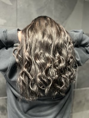 One Process Color - Customer wanted to go darker. This look was achieved by a one process color. One Process Color - Customer wanted to go darker. This look was achieved by a one process color.