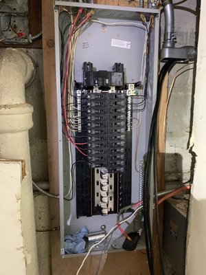 Updated electrical panel 200 amp - Change electrical panel to 200 amp 40 space Updated electrical panel 200 amp - Change electrical panel to 200 amp 40 space