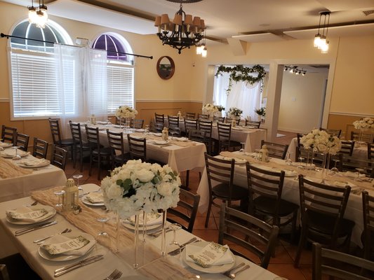 Wedding Party - Having your own intimate event space for your Special Wedding Day! Wedding Party - Having your own intimate event space for your Special Wedding Day!
