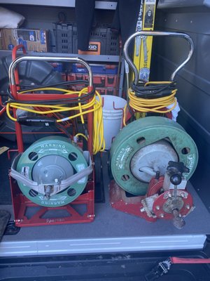 Drain service and sewer line camera inspection - Let us help you with your problem drains! We also offer camera inspection specials and hydro jetting for severe clogs.
