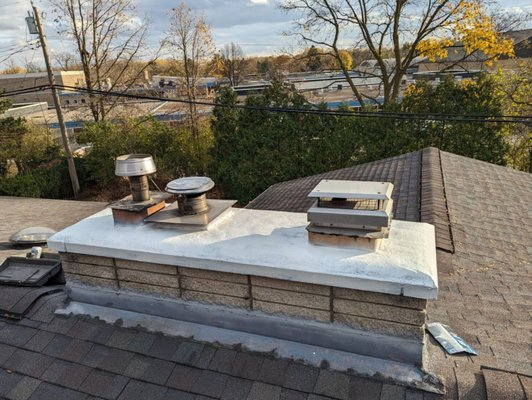 Crown Repairs November 2023 - We did a chimney sweep and inspection on a home in West Bloomfield and noted that the crown was in rough shape. Rather than have our client pay big money to have an entirely new crown built, we discussed the option of a crown coat to prolong the life of the crown. This customer was pleased that we gave them several options to choose from and hopefully save them some money, and we went with the crown coat!
This crown is looking good as new and should last the customer several more years.
As a small, family-owned business, we are always looking for ways to get our customers the best bang for their buck. Crown Repairs November 2023 - We did a chimney sweep and inspection on a home in West Bloomfield and noted that the crown was in rough shape. Rather than have our client pay big money to have an entirely new crown built, we discussed the option of a crown coat to prolong the life of the crown. This customer was pleased that we gave them several options to choose from and hopefully save them some money, and we went with the crown coat!
This crown is looking good as new and should last the customer several more years.
As a small, family-owned business, we are always looking for ways to get our customers the best bang for their buck.